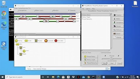 Concurrent Computing III: Message Passing -- ThreadMentor Demo