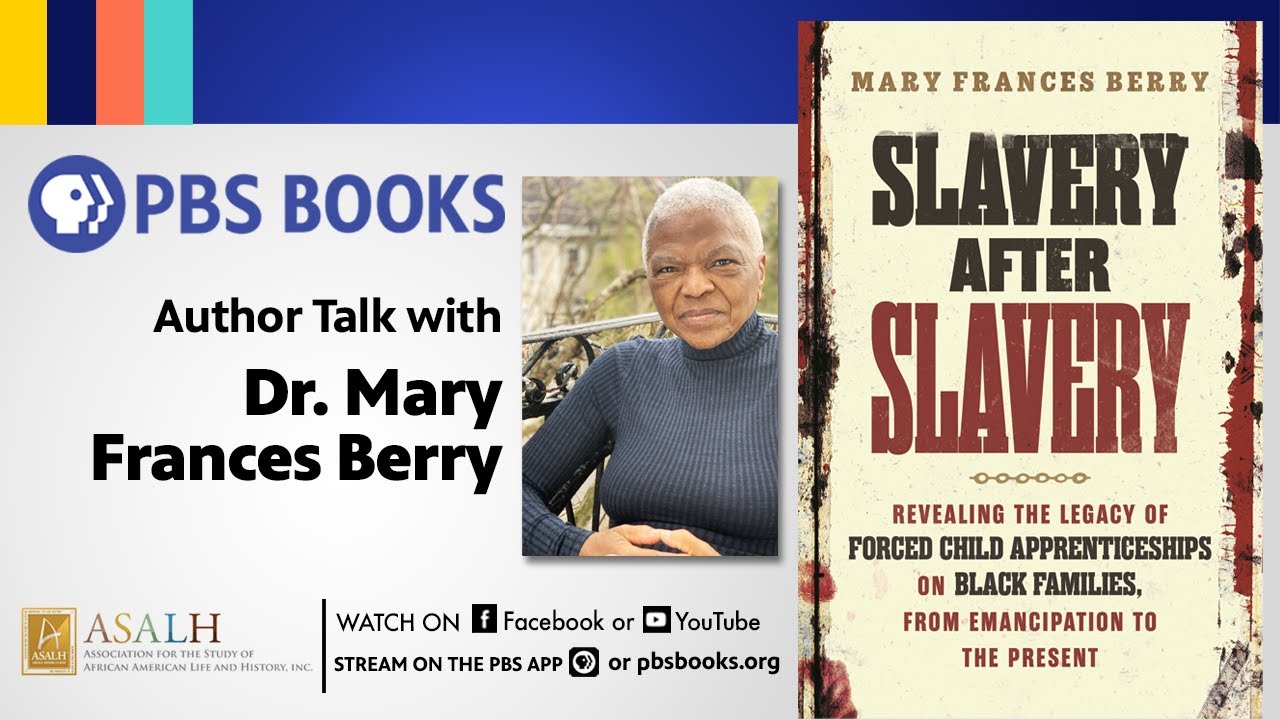 ASALH and PBS Books Present: Discover Untold Stories of Resilience with Dr. Mary Frances Berry