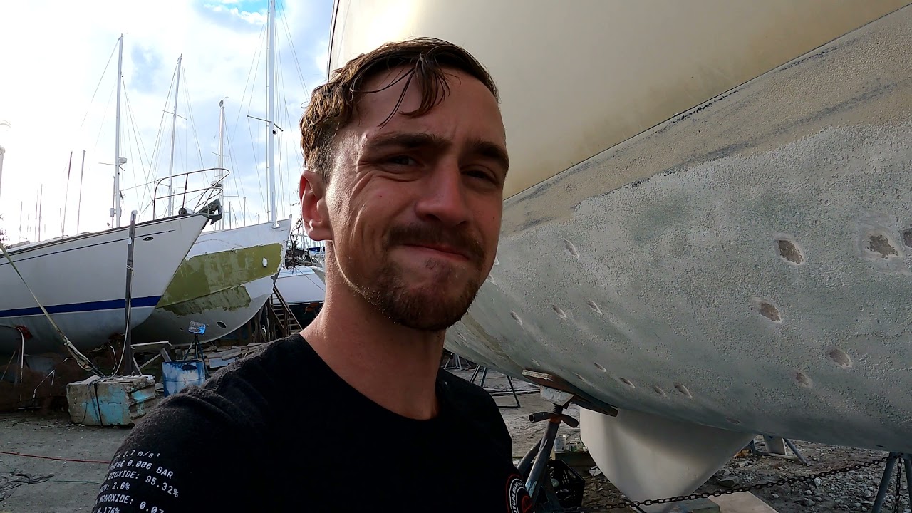 Boat Bottom Update (DIY Sailboat Work in a Boatyard)