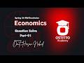 economics || practice question solve || Q1, q3(c,d) || part-1 || omit hasan