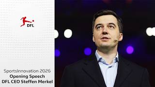 Steffen Merkels opening speech at SportsInnovation 2026 Guide