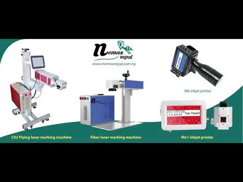 Nemaxnepal Batch Coding Machine, Laser Printing Machine, Laser-Cutting, Marking Machine