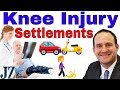 Knee Injury Settlements (Car and Motorcycle Accidents, and More)