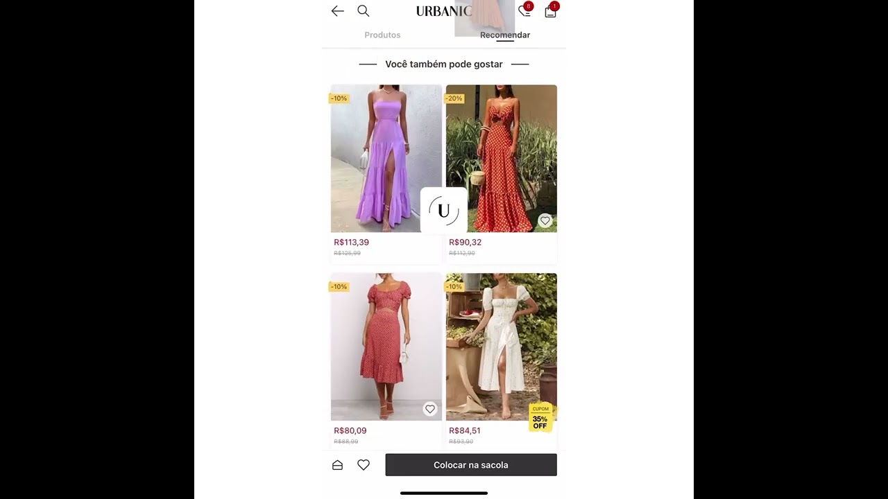 CUPOM DE DESCONTO DE 100 REAIS DA URBANIC
