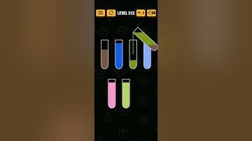 water sort puzzle Level 315