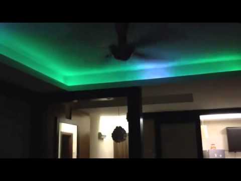 Plaster Ceiling Led Edge Light Youtube