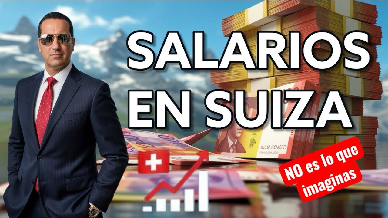 SALARIOS en Suiza 2026. De la pobreza a los sueldos más altos del mundo
