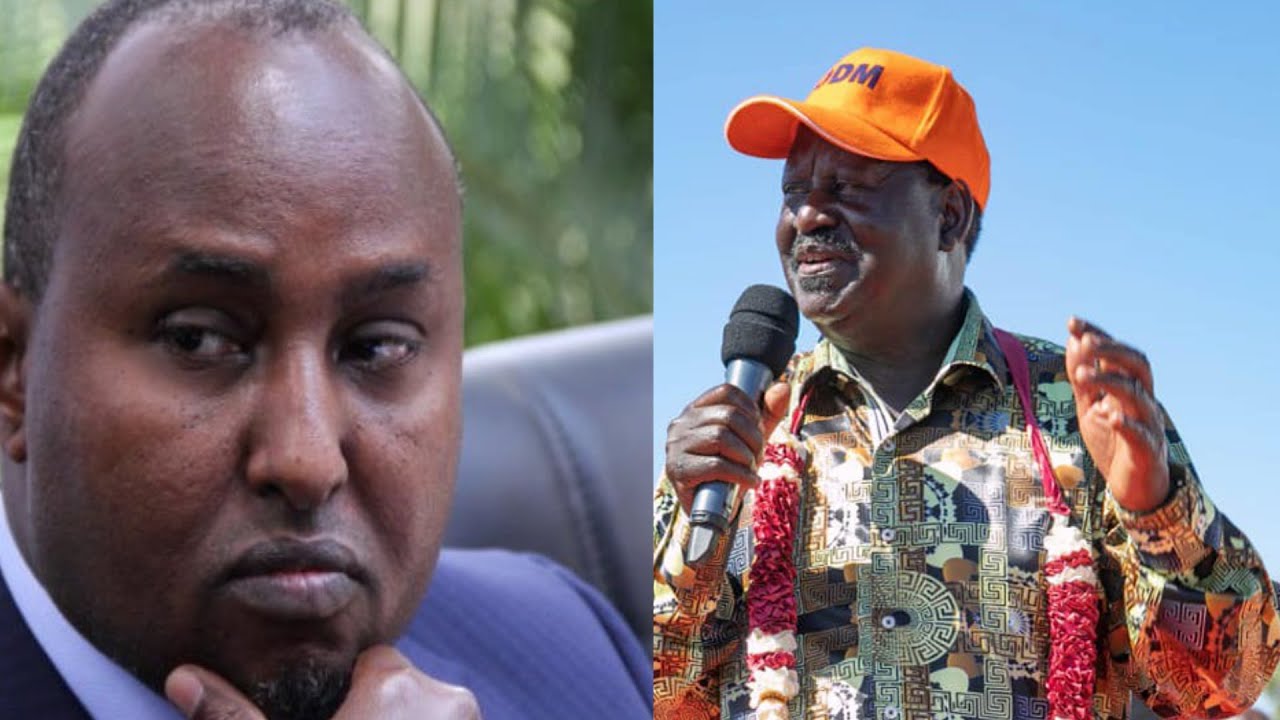 Azimio Raila R JUNET MOHAMED QUITS AZIMIO? Raila Odinga confirms! - YouTube