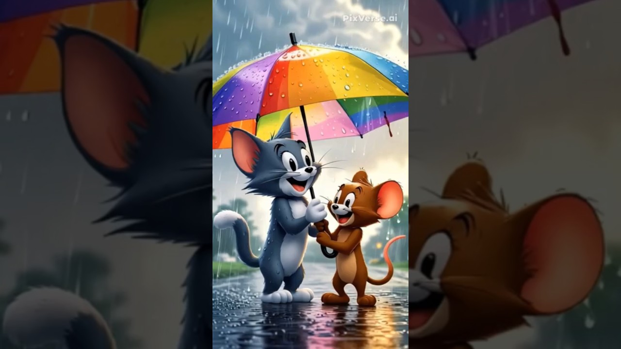 Tom N Jerry in parallel universe 💗 