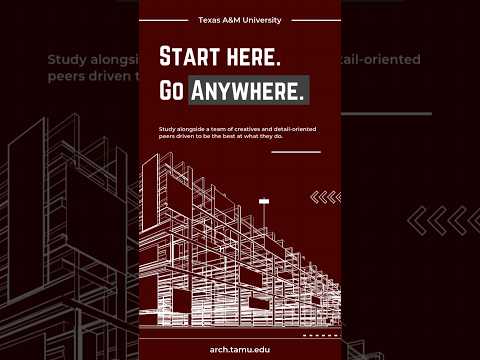 Texas A M University College Of Architecture Departments And Overview Shorts TAMU Architecture