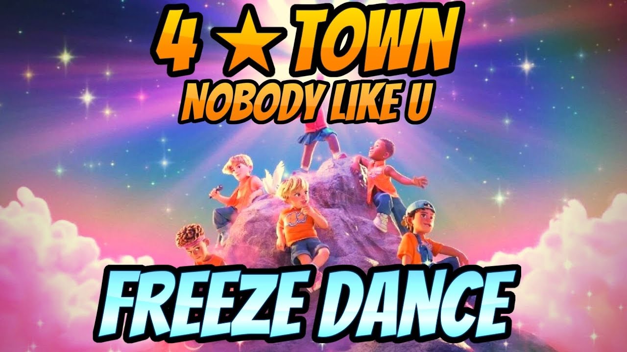 🎤 4*Town "Nobody Like U" 🎤 Freeze Dance | Brain Break | GoNoodle Inspired | Just Dance