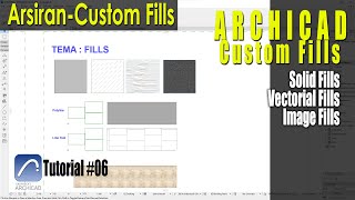 #15 Custom Fills, Hatch in Archicad | Tutorial ARCHICAD 26 Indonesia