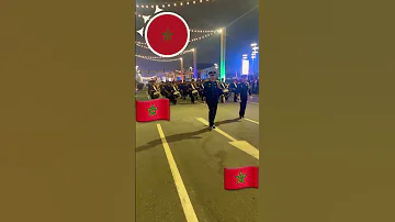 الفرقة الموسيقية للقوات الجوية الملكية بقطر Shorts Shotrs Video Morocco Mondial Messi Qatar22 
