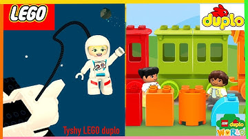 🚀 LEGO duplo | LEGO duplo world space and number train 🚂 🚀