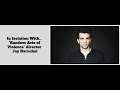 In Isolation With... Jay Baruchel