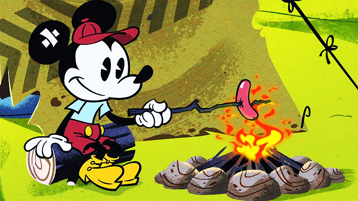 Roughin' It | A Mickey Mouse Cartoon | @disneykids