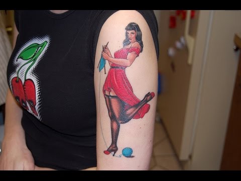 pin up tattoo designs youtube pin up tattoo designs youtube