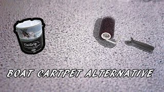 Boat Carpet ALTERNATIVE Install...| KiwiGrip NONSkid deck system