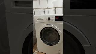 Bosch Seri 2 Çamaşır Makinesi 8 Kg 1000 Devir Su Alma & Su Isıtma Yıkama İşlemi Canlı Test