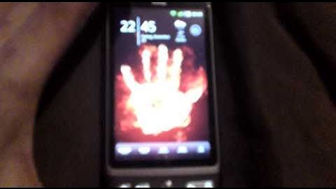 HTC Desire Gingerbread 2.3.1 Screen Off Animation
