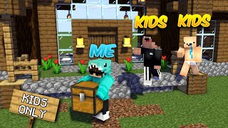 I Hacked into a 'KIDS ONLY' Minecraft Server!