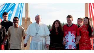 Miniatura de vídeo de "Inno Ufficiale Giovani 2018 con Papa Francesco - Antonio Cospito"