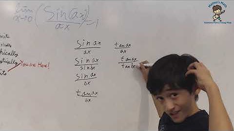 1.4b Trigonometric Limits Examples