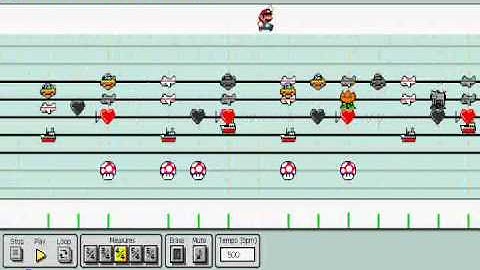 On to Grasstown - Advanced Mario Sequencer