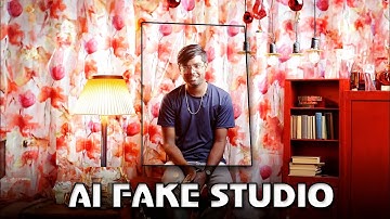 Make FAKE AI Studio Setup For Videos with this free tool