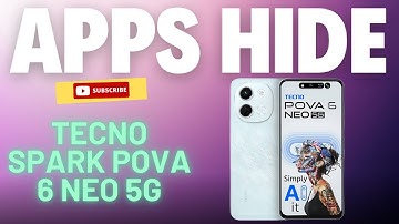 How to Hide Apps on Tecno Spark Pova 6 Neo