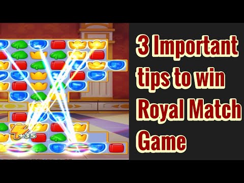 3 Important tips to win #Royal Match Game