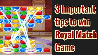 3 Important tips to win #Royal Match Game screenshot 4