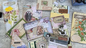 Embellishing Junk Journal Ephemera
