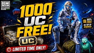 1000 UC Free in BGMI? 😱 New Trick Explained | Battlegrounds Mobile India 2026 screenshot 2