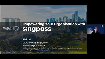 TechUP Series Webinar(Singpass and MyInfo for Seamless Service Delivery)-Assurity Trusted Solutions