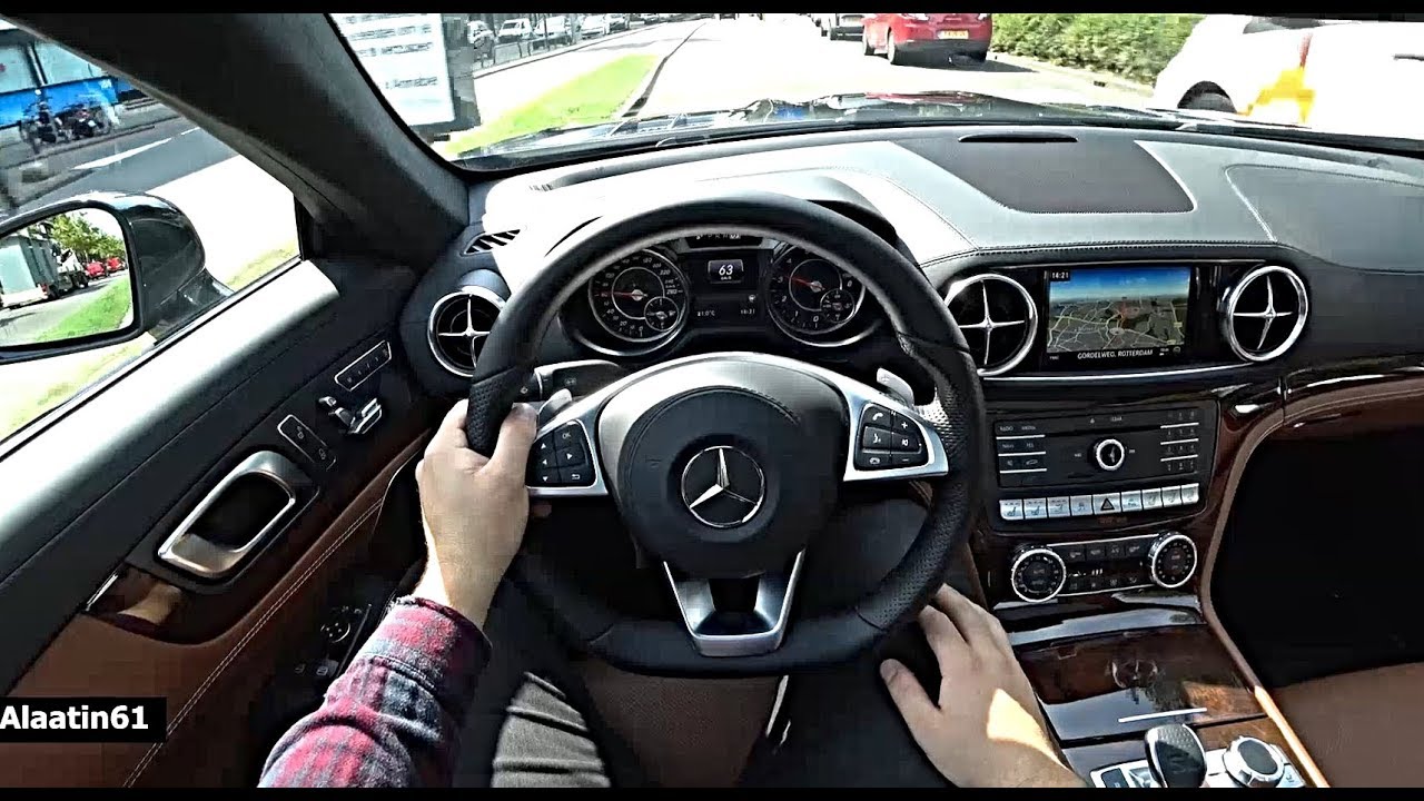 2019 2020 Mercedes Sl 4matic New Sl500 Pov Test Drive