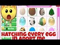 I Hatched Every Egg in Adopt Me 2020