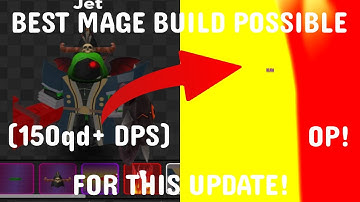 (UPDATED 10/4/22) THE BEST MAGE BUILD POSSIBLE FOR THIS UPDATE in Shadovis RPG (150qd +DPS)