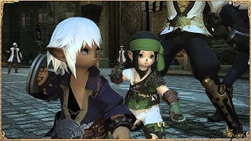 Final Fantasy XIV  A Realm Reborn - Pugilist Lv30 Quest - Return of the Holyfist