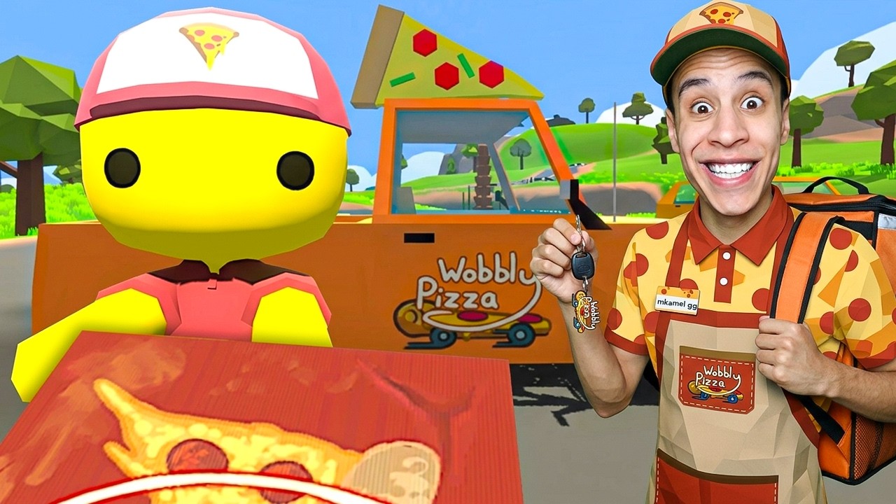 حياة ووبلي : قررت اسيب اليوتيوب و اروح اشتغل 😂🍕 | Wobbly Life !!