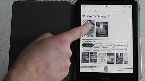 How to locate Kindle Library page on your Kindle Paperwhite or other versions. - 天天要闻