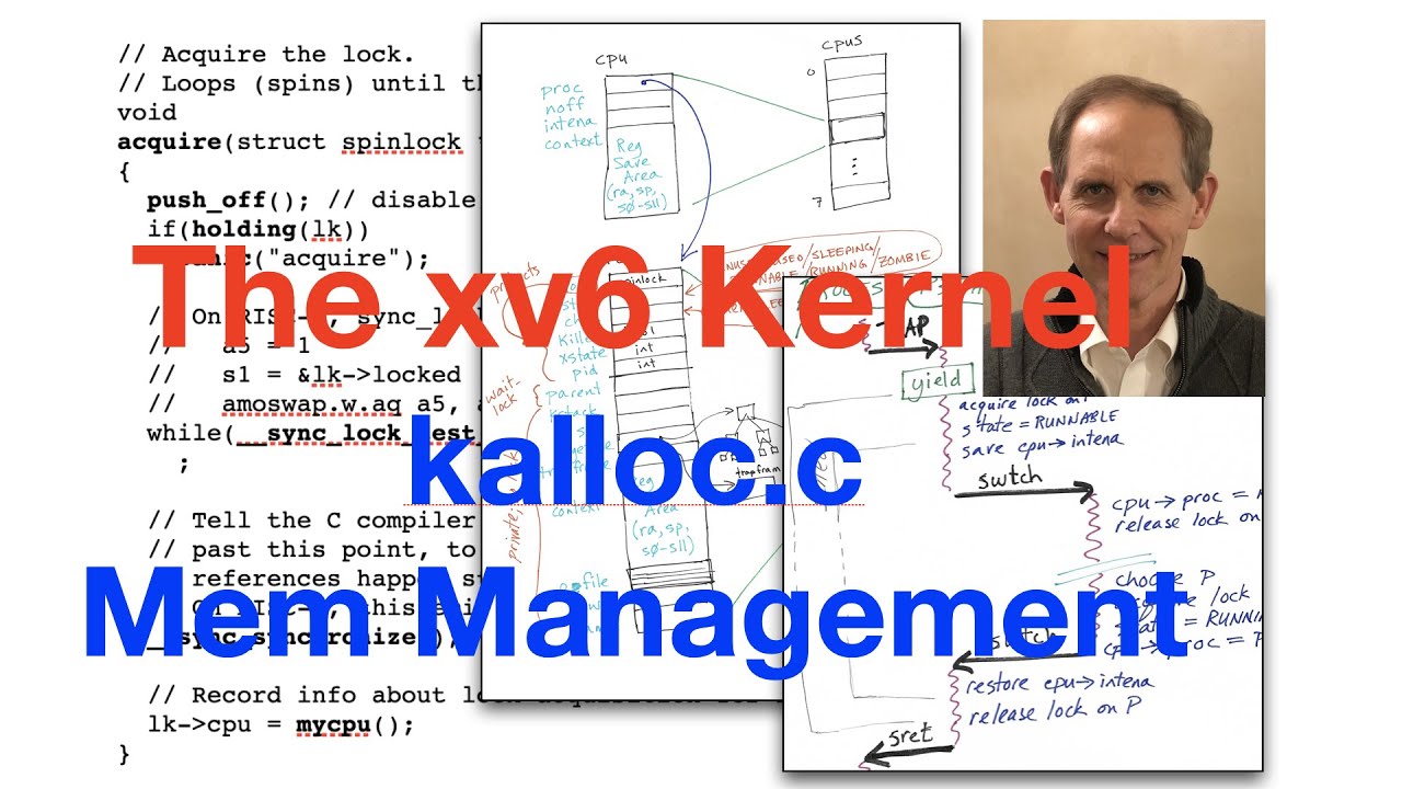 xv6 Kernel-5: kalloc, Mem Management