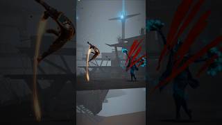Monkey King vs Widow Intense Fight #sfa #shadowfight4 #shorts #short