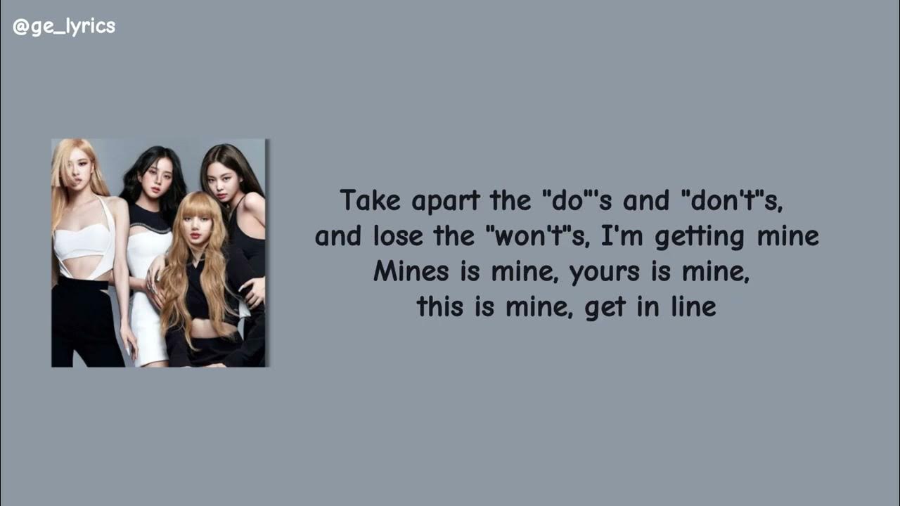 Blackpink Tally I Say fuck It When I Feel It Lyrics YouTube blackpink-tally-i-say-fuck-it-when-i-feel-it-lyrics-youtube
