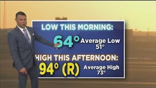 We'll Cool Off A Bit Overnight After Record Hot November Day