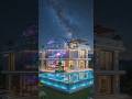Sky Tank Mansion Construction | AI Luxury Home 🏠 #AIVideo #YouTubeShorts