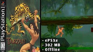 Tarzan / PS1 / ePSXe / Gameplay
