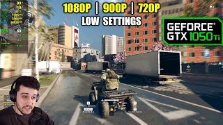 GTX 1050 Ti | COD Warzone - Season 3 - 1080p, 900p, 720p