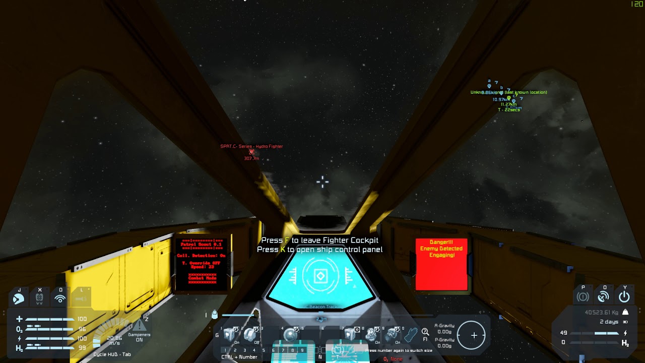 Space Engineers - Automated Fighting Patrol Drone - YouTube
