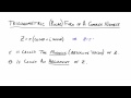 Understanding Polar Form of Complex Numbers
